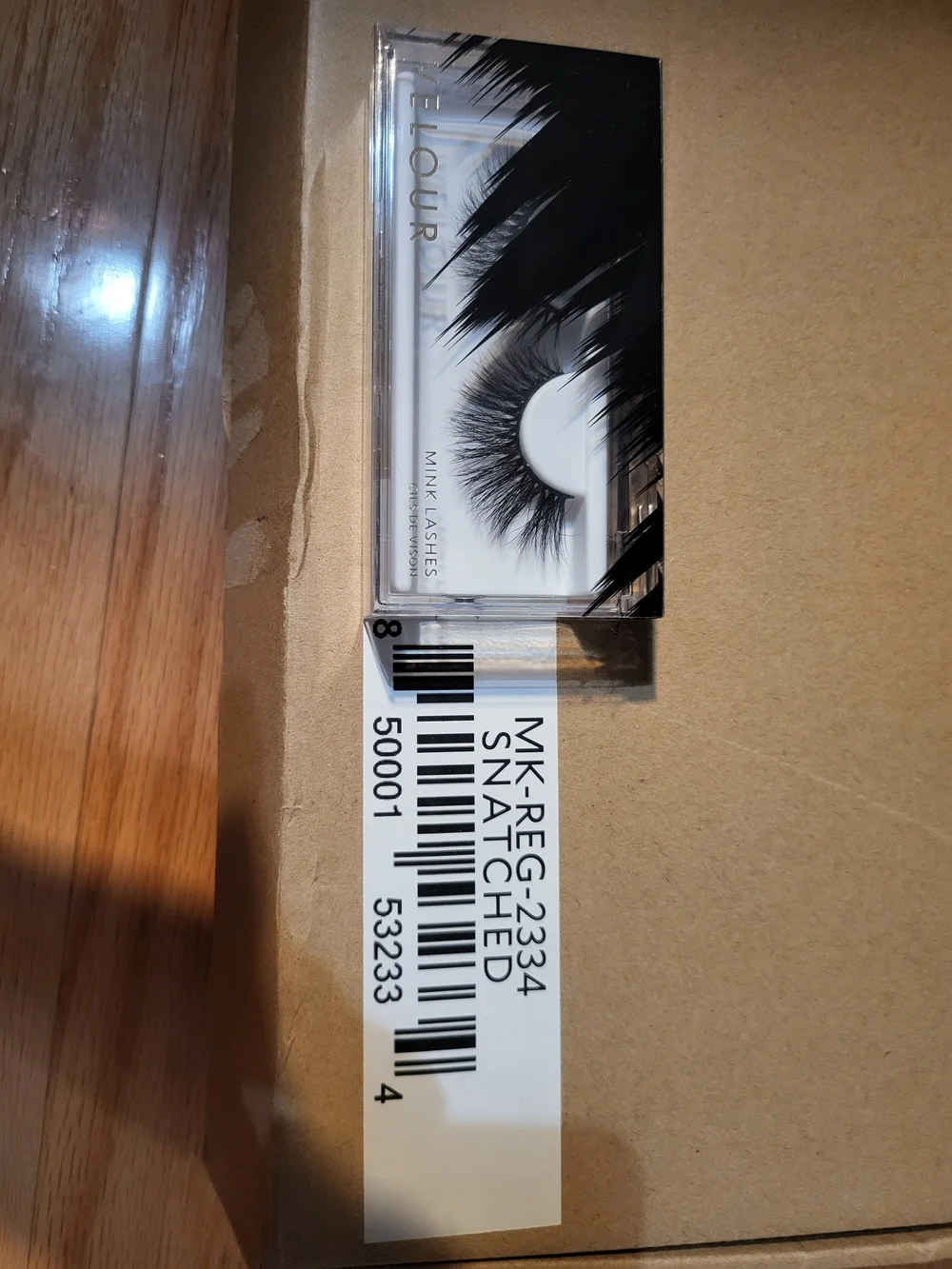 VELOUR SNATCHED False Mink Lash  - Black Wispy Lashes